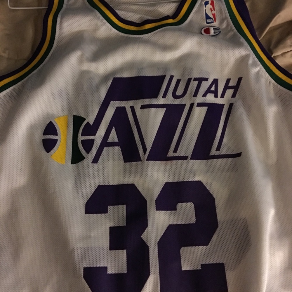 Vintage Karl Malone champion jersey
